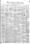 Elgin Courant, and Morayshire Advertiser Friday 20 January 1854 Page 1