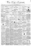Elgin Courant, and Morayshire Advertiser Friday 01 September 1854 Page 1