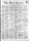 Elgin Courant, and Morayshire Advertiser Friday 23 September 1859 Page 1