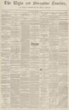 Elgin Courier Friday 19 November 1852 Page 1