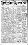 Perthshire Advertiser Saturday 25 February 1922 Page 1