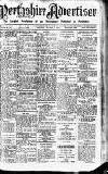 Perthshire Advertiser Saturday 01 November 1924 Page 1