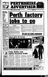 Perthshire Advertiser Friday 28 November 1986 Page 1