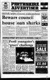Perthshire Advertiser Friday 30 October 1992 Page 1