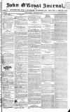 John o' Groat Journal Friday 13 October 1837 Page 1