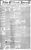 John o' Groat Journal Friday 25 February 1842 Page 1