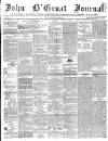John o' Groat Journal Friday 25 January 1850 Page 1