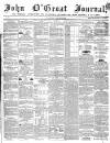 John o' Groat Journal Friday 22 February 1850 Page 1