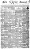 John o' Groat Journal Friday 13 December 1850 Page 1