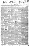John o' Groat Journal Friday 22 October 1852 Page 1
