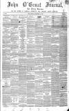 John o' Groat Journal Friday 17 December 1852 Page 1