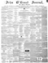 John o' Groat Journal Thursday 16 February 1860 Page 1