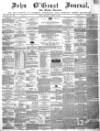 John o' Groat Journal Thursday 15 March 1860 Page 1