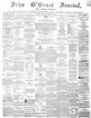 John o' Groat Journal Thursday 04 October 1860 Page 1