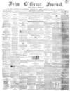 John o' Groat Journal Thursday 03 January 1861 Page 1
