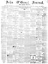 John o' Groat Journal Thursday 19 September 1861 Page 1