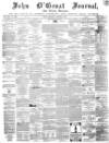 John o' Groat Journal Thursday 03 October 1861 Page 1