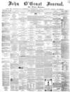 John o' Groat Journal Thursday 10 October 1861 Page 1