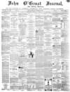 John o' Groat Journal Thursday 31 October 1861 Page 1