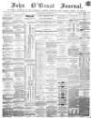 John o' Groat Journal Thursday 13 September 1866 Page 1
