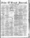 John o' Groat Journal Friday 09 November 1894 Page 1