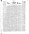 Oban Times and Argyllshire Advertiser Saturday 18 January 1868 Page 1