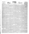 Oban Times and Argyllshire Advertiser Saturday 01 October 1870 Page 1