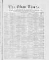 Oban Times and Argyllshire Advertiser Saturday 05 March 1898 Page 1