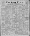 Oban Times and Argyllshire Advertiser Saturday 22 November 1902 Page 1