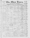 Oban Times and Argyllshire Advertiser Saturday 22 January 1916 Page 1