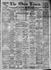 Oban Times and Argyllshire Advertiser Saturday 22 December 1917 Page 1