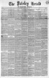 Paisley Herald and Renfrewshire Advertiser Saturday 15 October 1853 Page 1