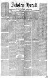 Paisley Herald and Renfrewshire Advertiser Saturday 12 August 1854 Page 1