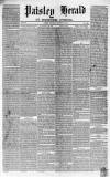 Paisley Herald and Renfrewshire Advertiser Saturday 28 October 1854 Page 1