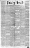 Paisley Herald and Renfrewshire Advertiser Saturday 11 November 1854 Page 1