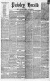 Paisley Herald and Renfrewshire Advertiser Saturday 27 September 1856 Page 1