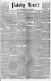 Paisley Herald and Renfrewshire Advertiser Saturday 08 November 1856 Page 1