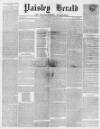 Paisley Herald and Renfrewshire Advertiser Saturday 03 January 1857 Page 1