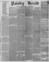 Paisley Herald and Renfrewshire Advertiser Saturday 31 July 1858 Page 1
