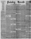 Paisley Herald and Renfrewshire Advertiser Saturday 21 August 1858 Page 1