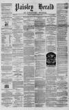 Paisley Herald and Renfrewshire Advertiser Saturday 02 October 1858 Page 1