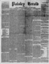 Paisley Herald and Renfrewshire Advertiser Saturday 23 February 1861 Page 1