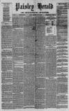 Paisley Herald and Renfrewshire Advertiser Saturday 27 July 1861 Page 1