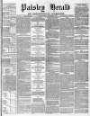 Paisley Herald and Renfrewshire Advertiser Saturday 26 September 1863 Page 1