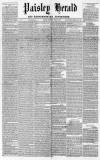 Paisley Herald and Renfrewshire Advertiser Saturday 23 March 1867 Page 1