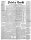 Paisley Herald and Renfrewshire Advertiser Saturday 31 December 1870 Page 1