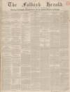 Falkirk Herald Thursday 25 September 1851 Page 1