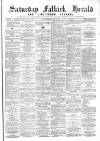 Falkirk Herald Saturday 26 January 1889 Page 1