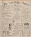 Berwickshire News and General Advertiser Tuesday 23 March 1920 Page 1