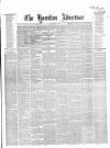 Hamilton Advertiser Saturday 15 November 1862 Page 1